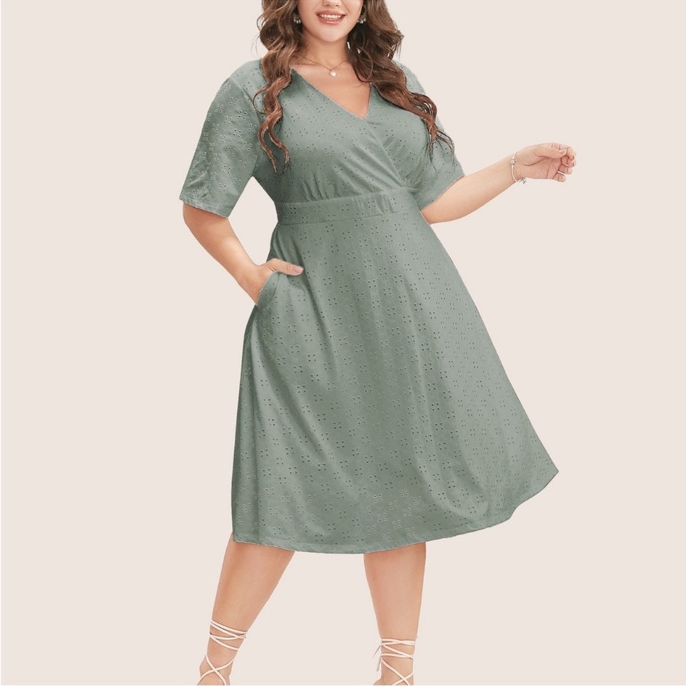 Teal dress